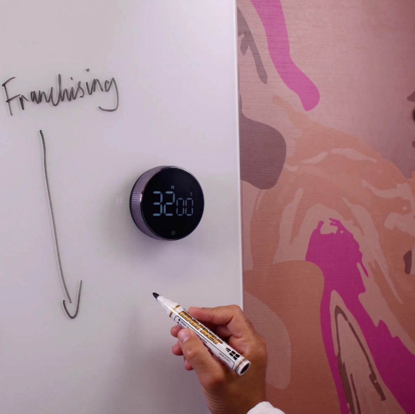 Smart Magnetisk Digital Timer & Stoppur